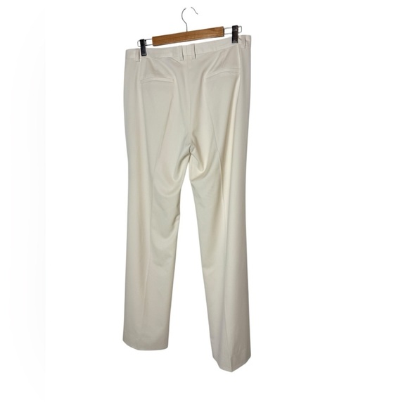 Theory Cream Tailored Trousers women’s pants  size 8 - Picture 2 of 9